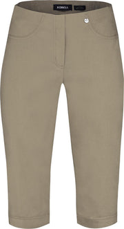 Robell - Model Bella 05 Bermuda - Bengaline Stretch - Beige - EU40