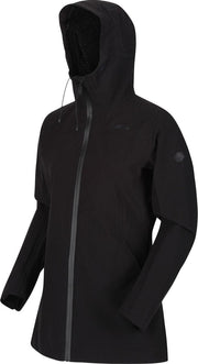 Regatta Outdoorjas Pulton Dames Polyester Zwart Maat 38