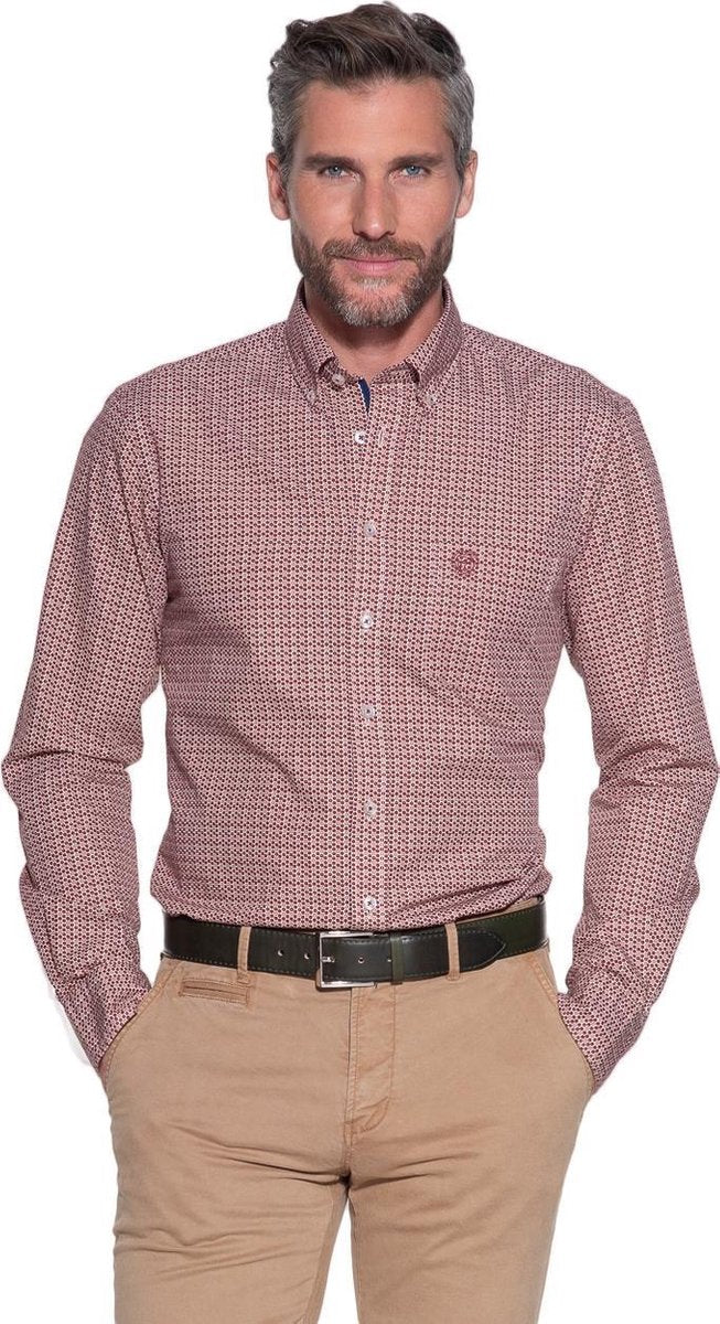 Campbell Classic Casual overhemd lange mouw