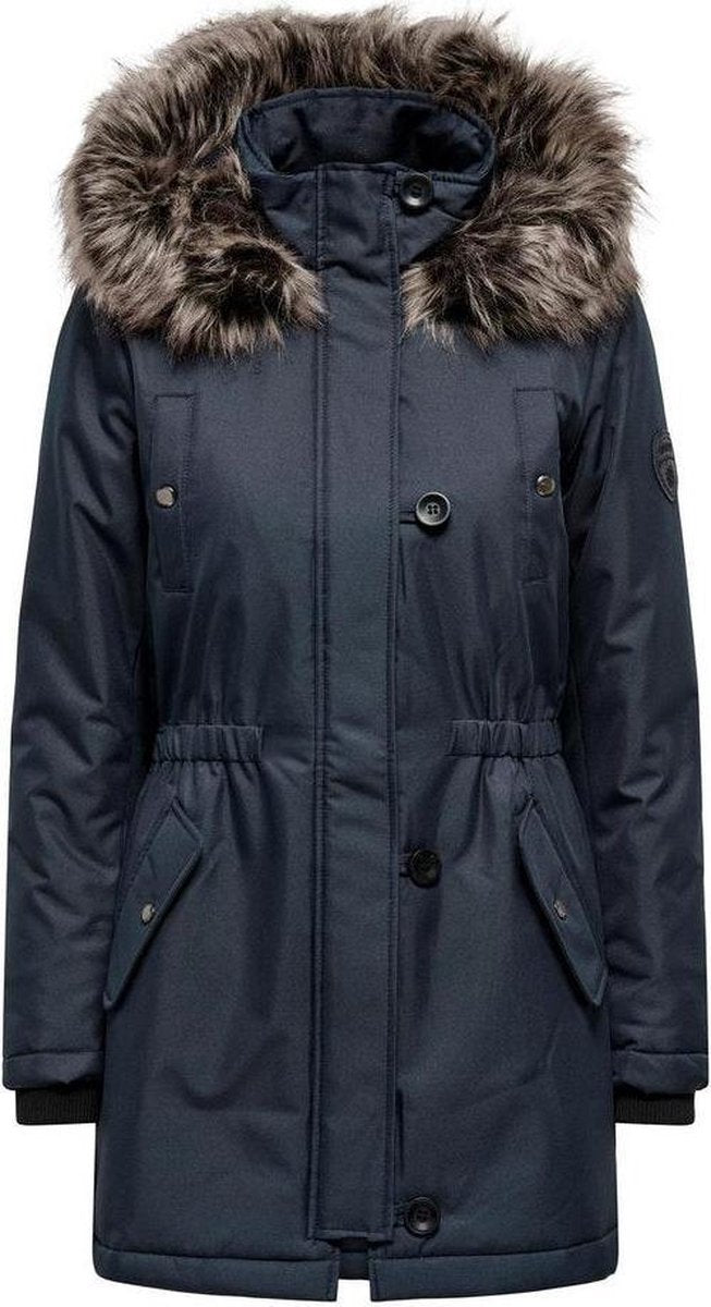 Onliris Fur Winter Parka Cc Otw 15213755 India Ink/brown Fur