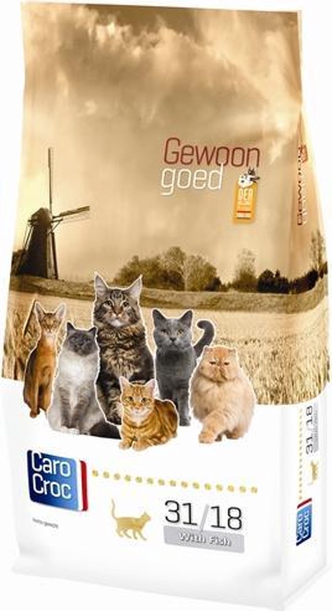 Carocroc kat vis - 2 kg - 1 stuks