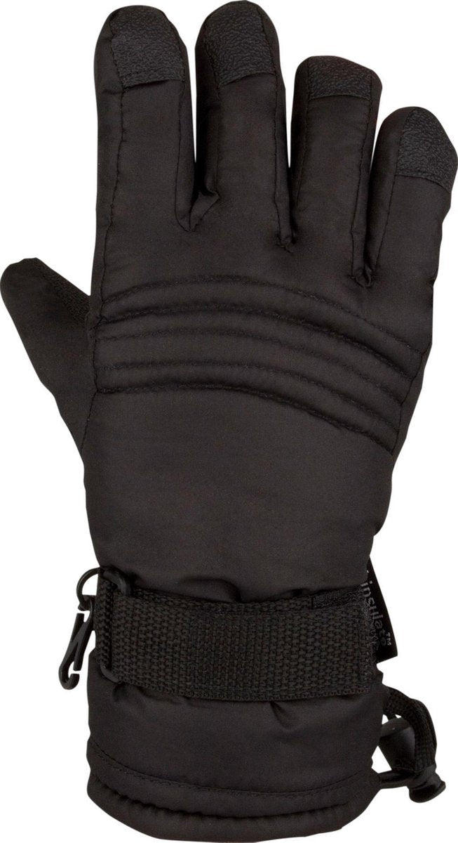 Starling en Taslan Zwa - Wintersporthandschoenen - Kinderen - Zwart - Maat 5