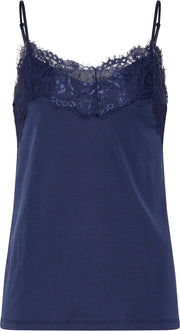 Ichi top like to2 Blauw-L