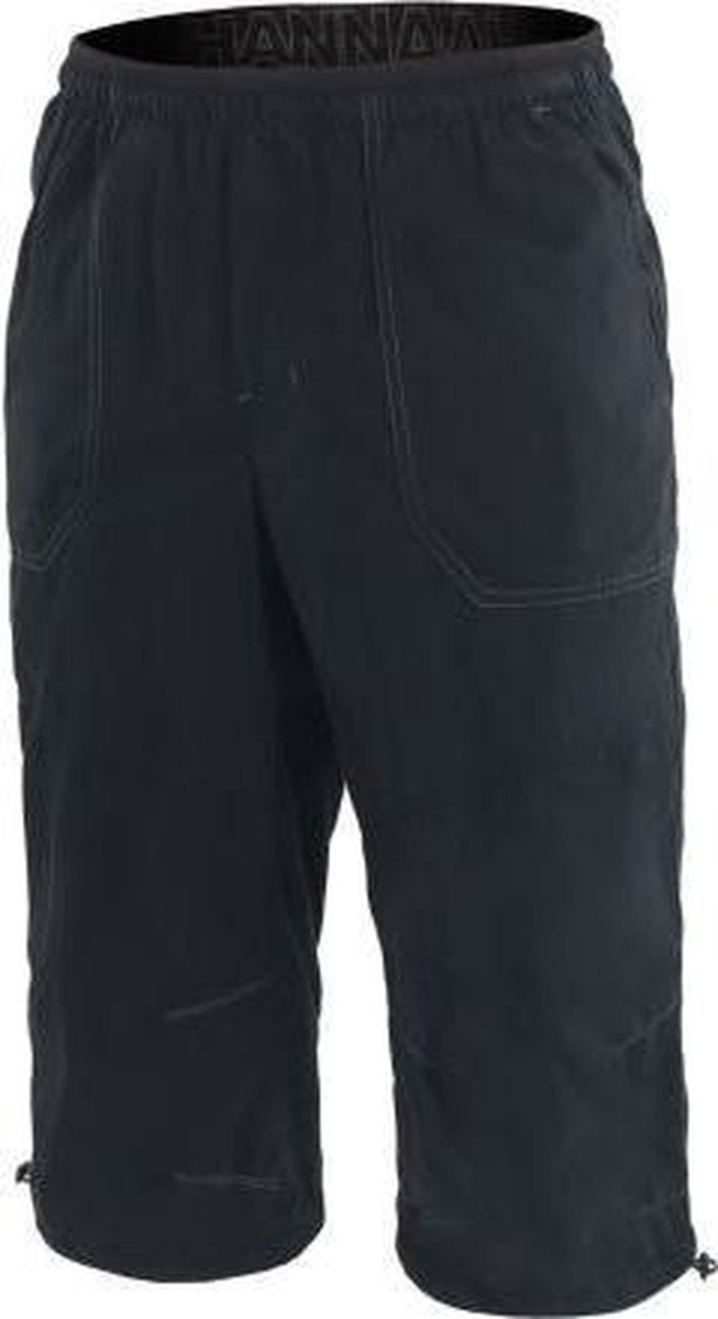 Hannah Driekwart Broek Hug Heren Katoen/polyamide Antraciet Mt Xl