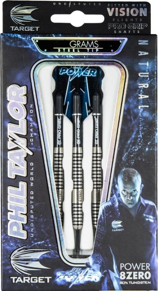 Target - Phil 'The Power' Taylor 8ZERO - 23 gram - dartpijlen