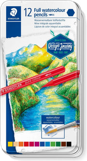 aquarel kleurpotloden pure colour - etui 12 st