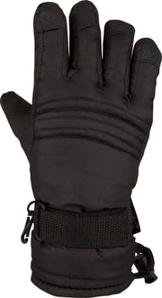 Starling en Taslan Zwa - Wintersporthandschoenen - Kinderen - Zwart - Maat 4.5