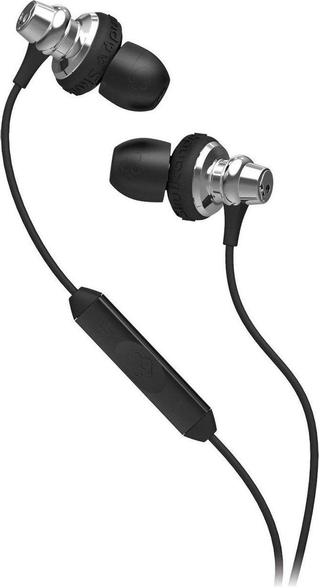 Skullcandy Heavy Medal - In-ear oordopjes met Mic voor iPod/iPhone/iPad - Zilver