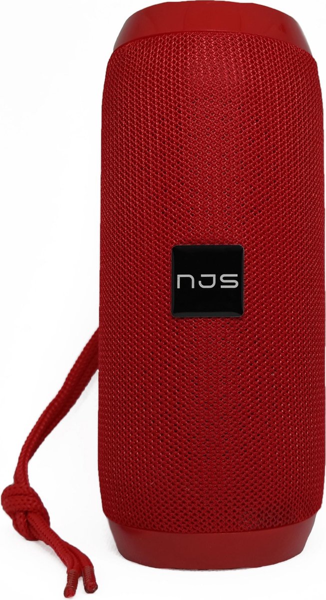 NJS 017 - Bluetooth speaker - Muziek box - Draadloos - 10 watt - Rood