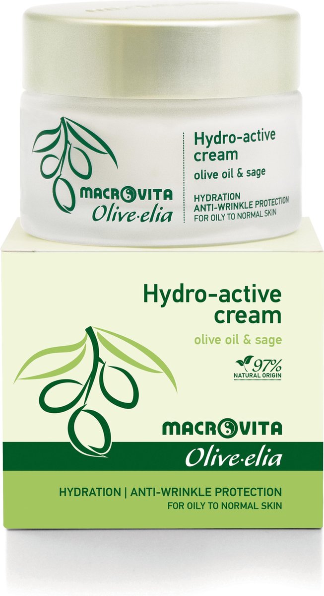 Macrovita Olive-elia Hydro-Active Cream (vette tot normale huid)