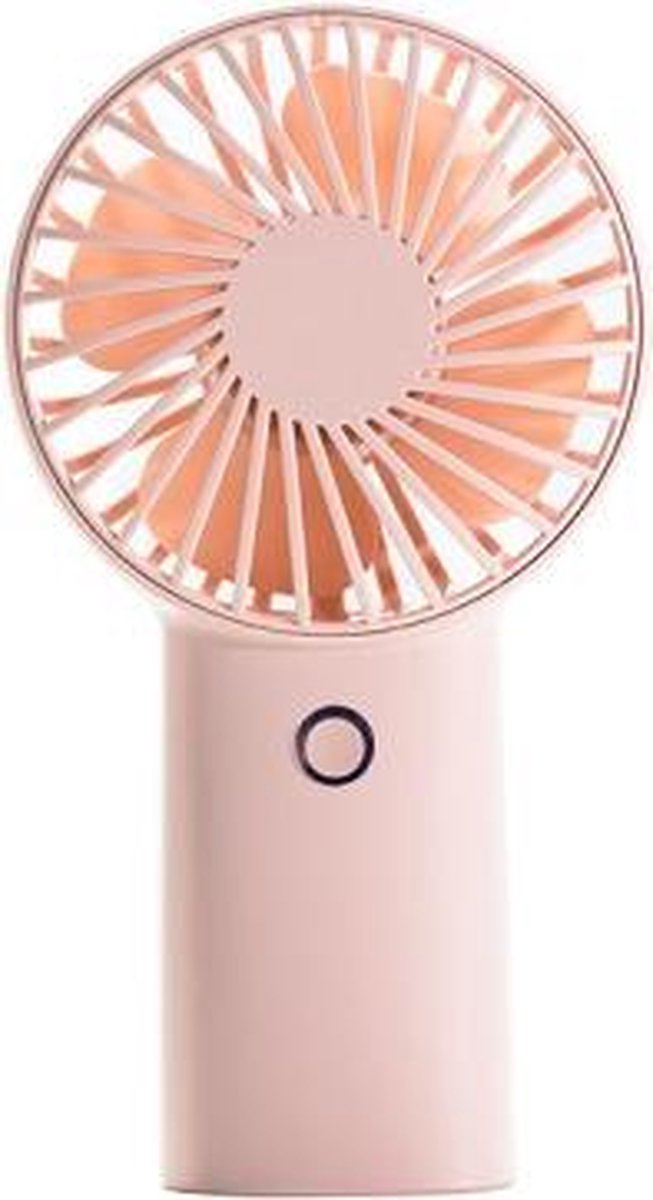 Originele Xiaomi Youpin JISULIFE draagbare handheld mini elektrische ventilator Mini-versie (roze)