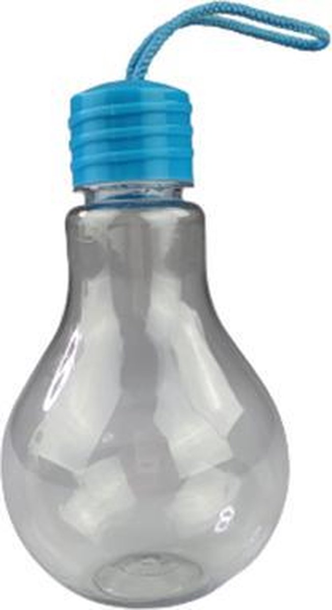 Drinkfles - DOPY - Blauw - Kunststof - 100ml - Set van 2