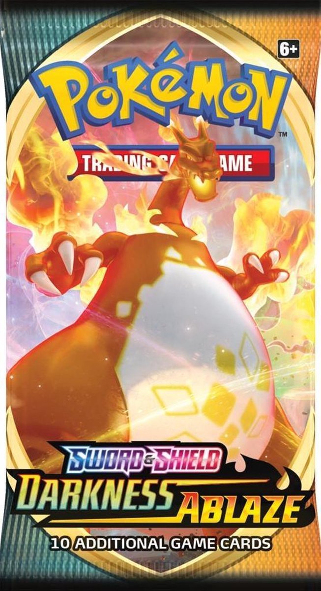 Pokemon Sword & Shield Darkness Ablaze Booster - Pokémon Kaarten