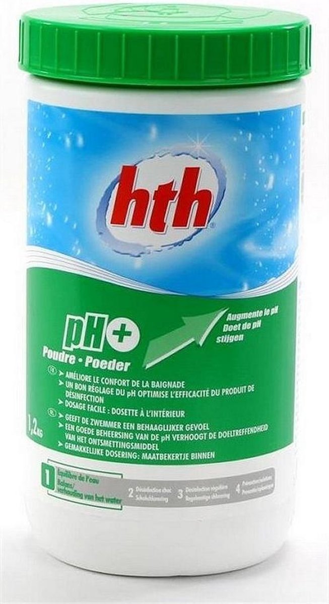 HTH pH Plus voor Zwembad 1