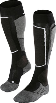 FALKE SK2 Wool Skisok Dames 16525 - Grijs - 41/42