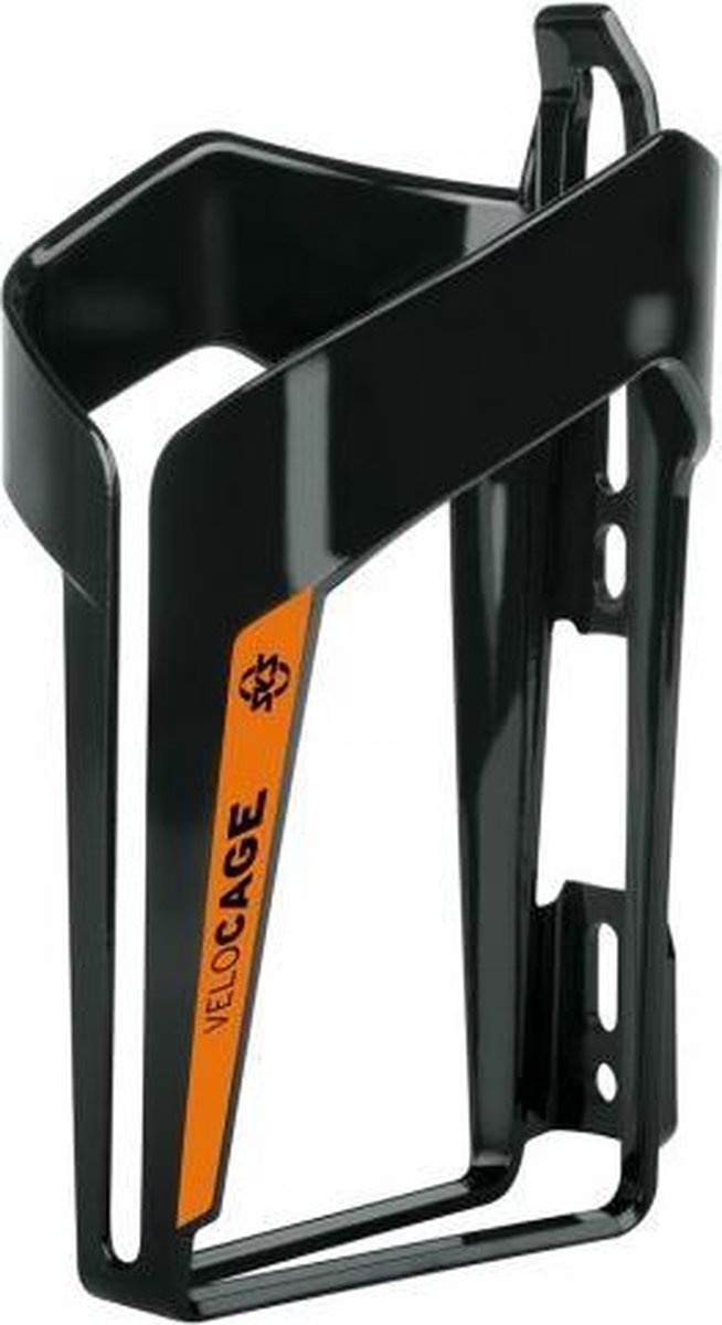 SKS bidonhouder velocage PVC zwart/or