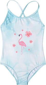 Slipstop Badpak Pinky Blauw Meisjes Maat 92/98