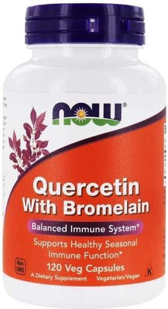 Quercetin with Bromelain - 120 capsules