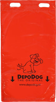 DepoDog hondenpoepzakjes 1600 st. Rood blokverpakking 7203-1600