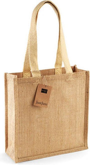 Jute Compact Shopper (Licht Bruin)