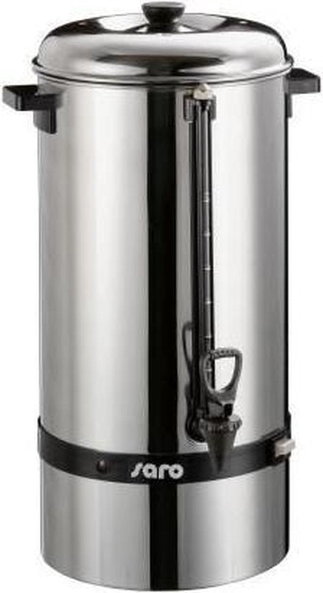 Saro RVS Koffie Percolator | 15 Liter | 60(h) x 27.5 Ø cm