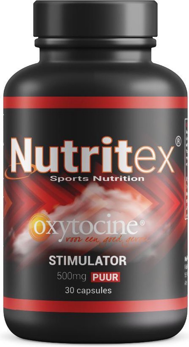 Nutritex© Oxytocine Stimulator 100% Natural - 30 Capsules - #1 Oxytocine Supplement - 100% Zuivere Formule - Natuurlijke Rustgever - Betere Gemoedstoestand - Stress