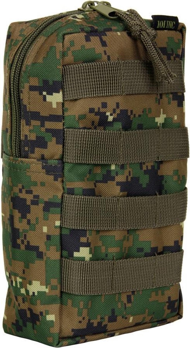 101inc Molle pouch Upright digital WDL camo