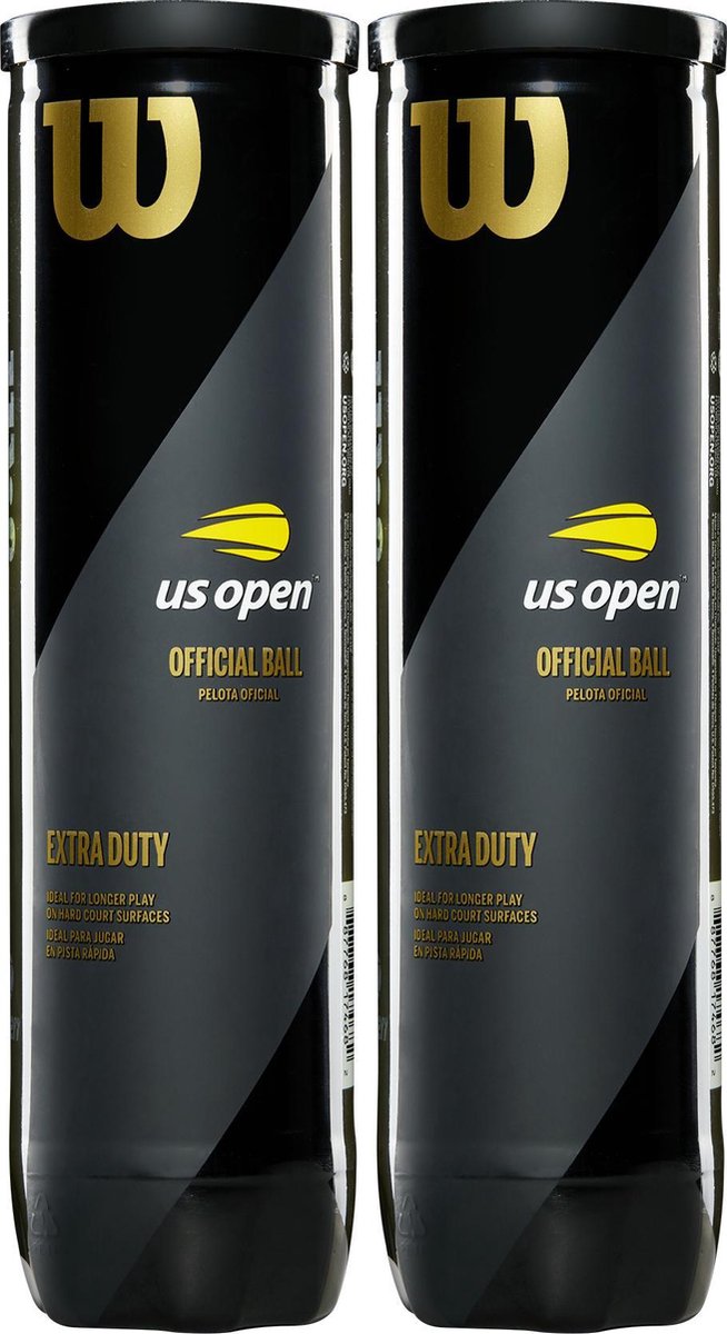 Wilson US Open Tennisballen - 2x4 stuks