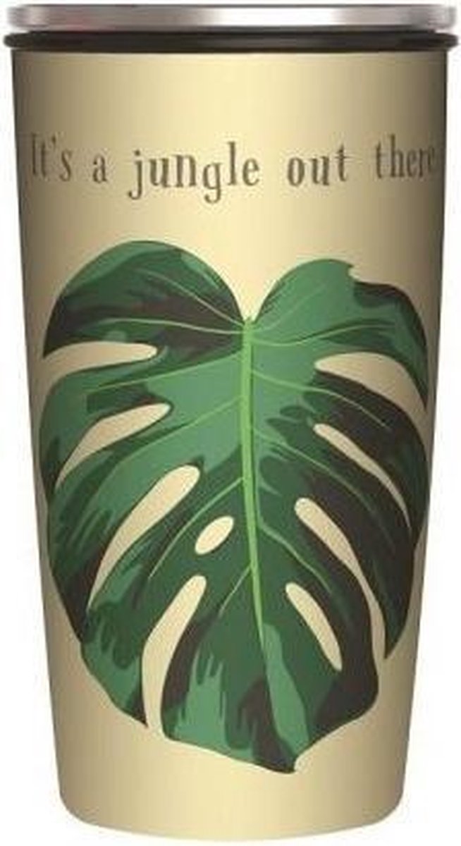 Bamboe Slide Cup Reisbeker - Jungle Out There