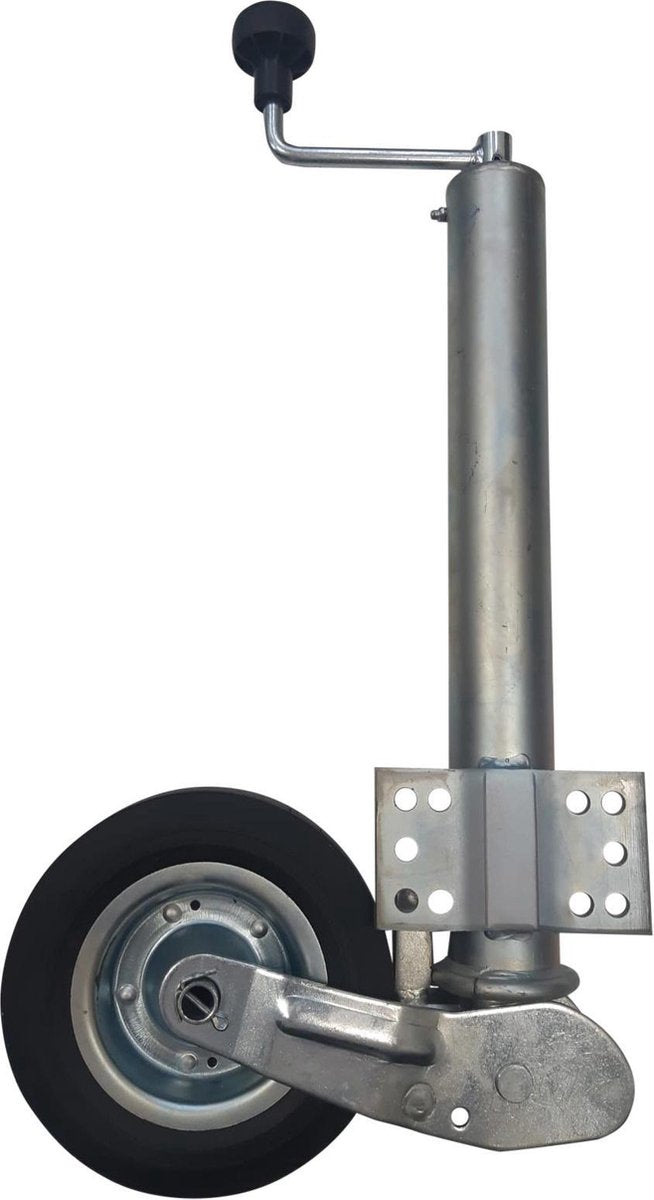 Neuswiel voor aanhanger 60 mm rond automatisch opklapbaar