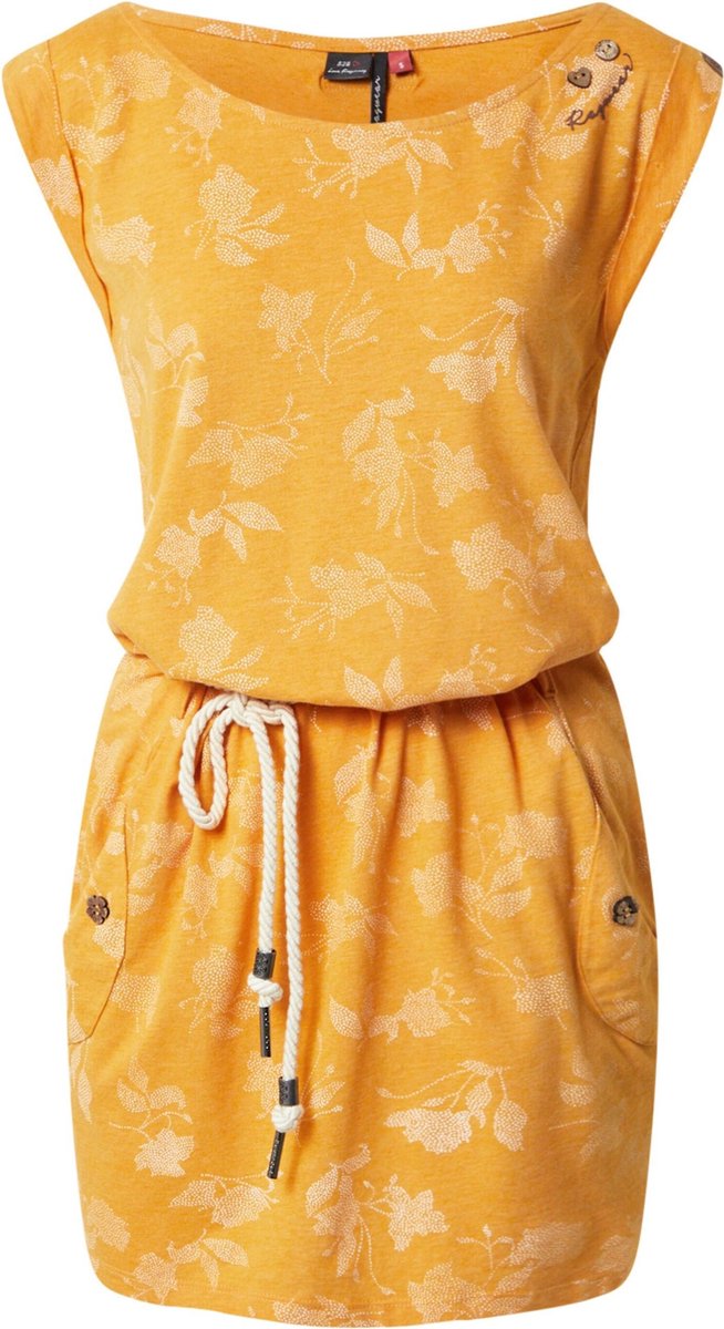 Ragwear zomerjurk tag rose Wit-M (38)