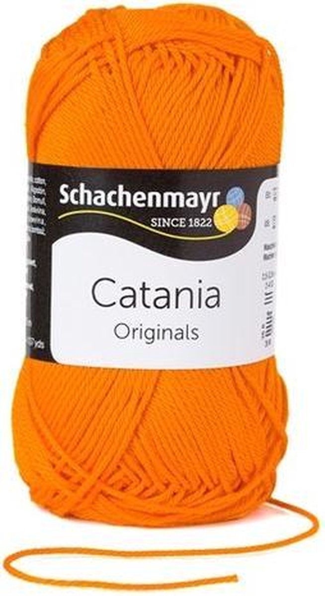 Schachenmayr Catania 50 Gram - 281 Oranje