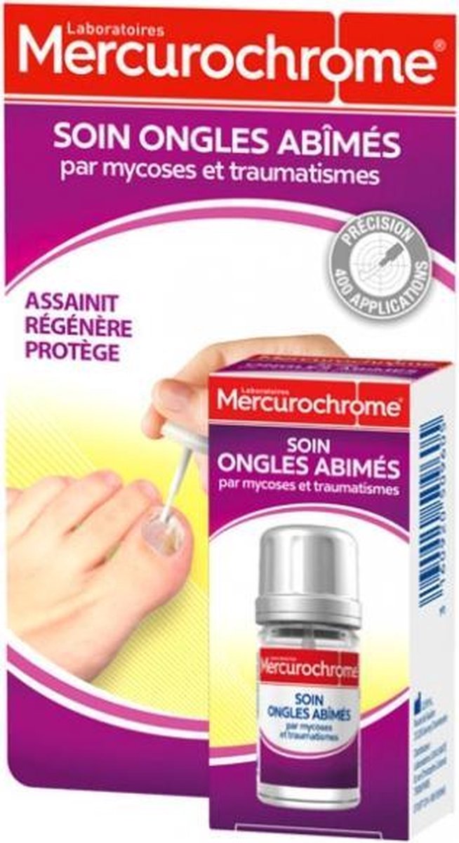 Mercurochroom Nagelverzorging voor Schimmel en Trauma 3