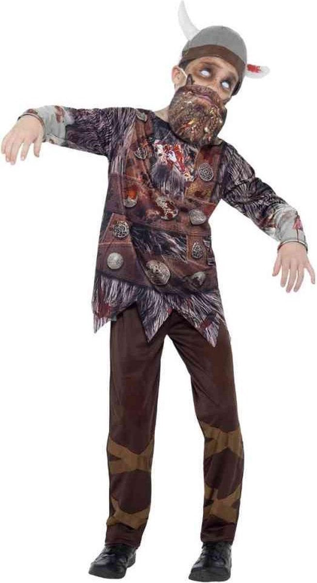 "Zombie Viking kostuum voor kinderen  - Kinderkostuums - 122/134"