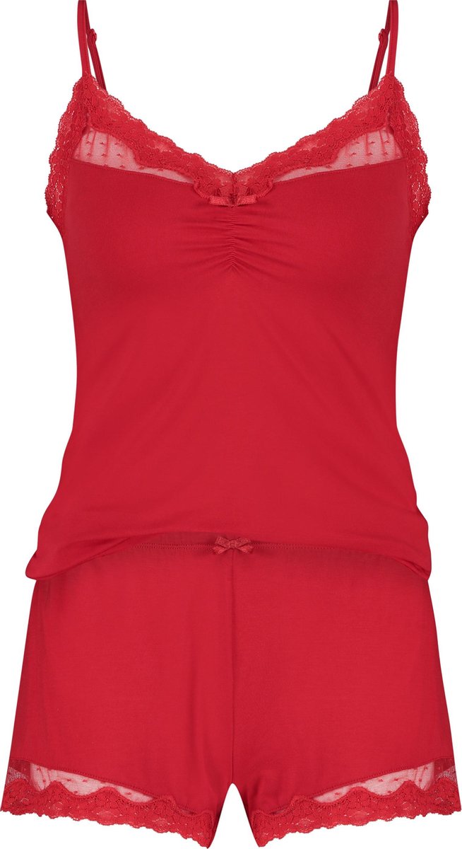 Hunkemöller Dames Korte pyjama set - maat XL
