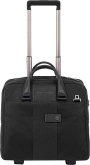 Piquadro Blue Square Business Trolley black