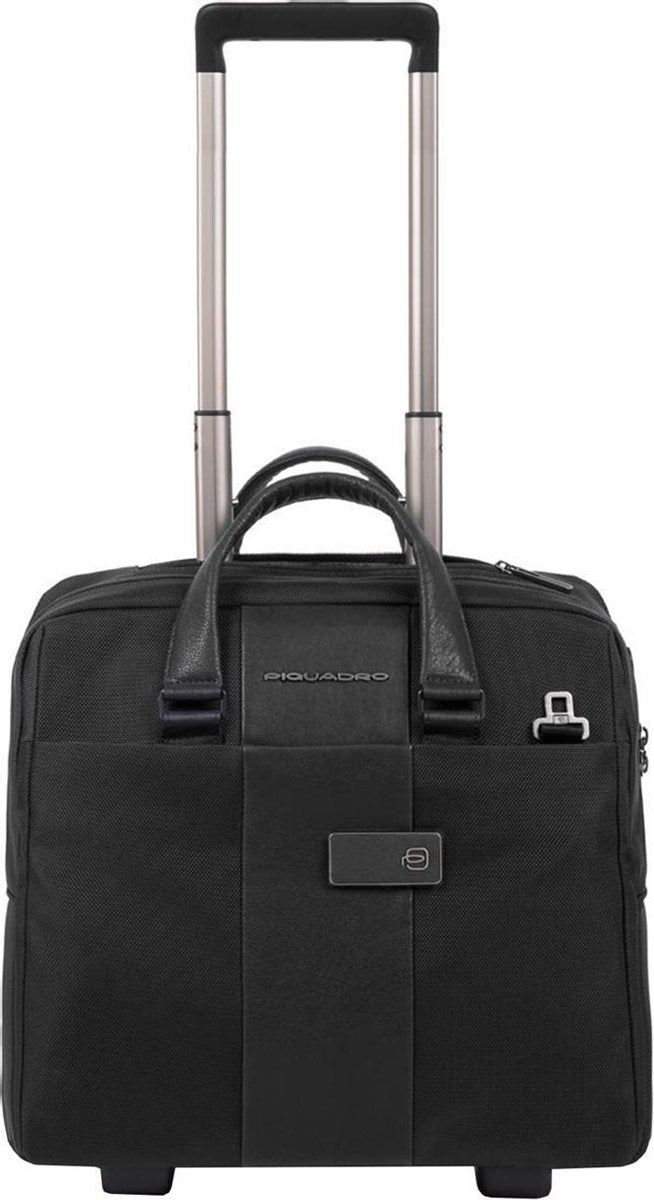 Piquadro Blue Square Business Trolley black