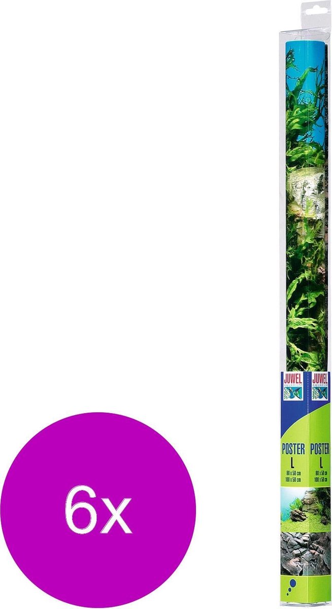 Juwel Achterwand Poster 1 L - Aquarium - Achterwand - 6 x 100x50 cm