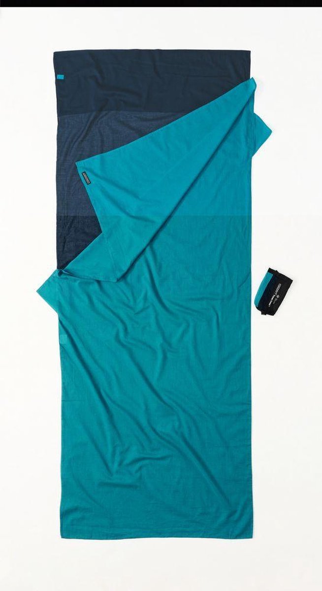 Cocoon Travelsheet 100% Egyptisch Katoen - Blauw