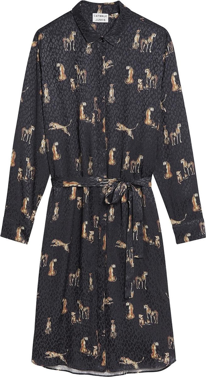 DR Jumping Cheetah jurk