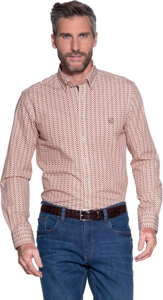Campbell Classic Casual overhemd lange mouw