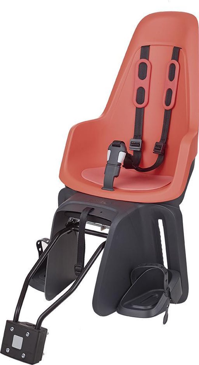 Bobike One Maxi Fietsstoeltje - Framebevestiging - Fierce flamingo