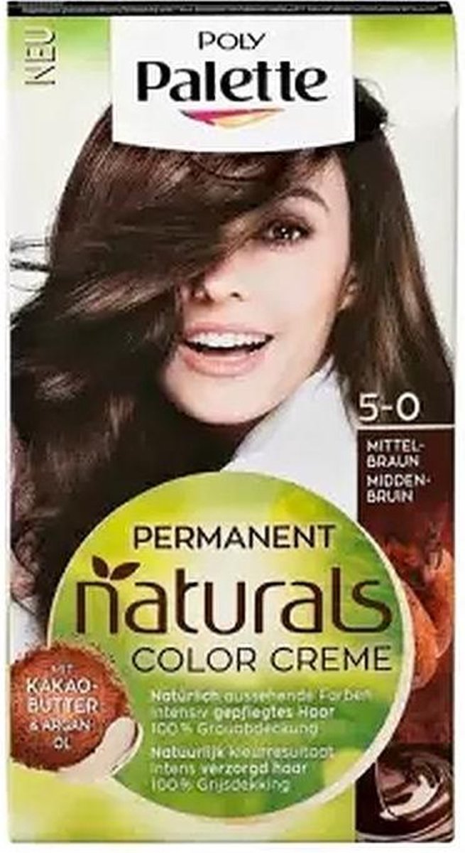Poly Palette Permanent Naturals Color Creme 5-0 Middenbruin