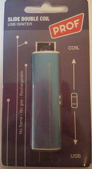 usb aansteker blauw