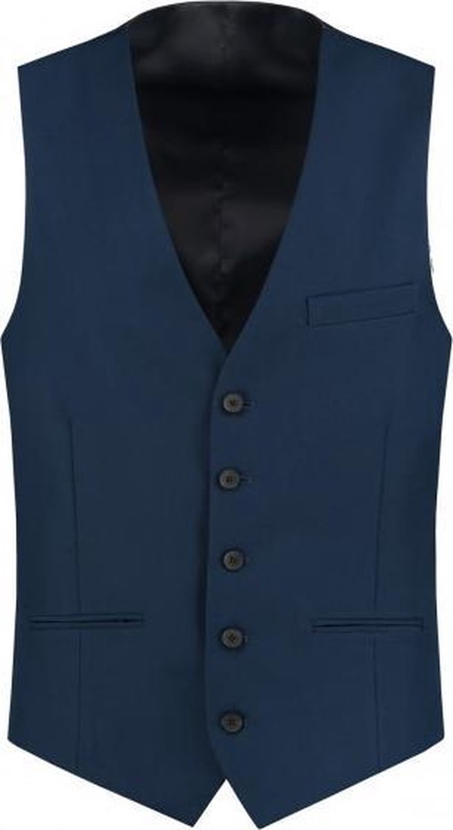 GENTS |  Gilet Heren | Viscose |  PV royal blue 0004 Maat 42