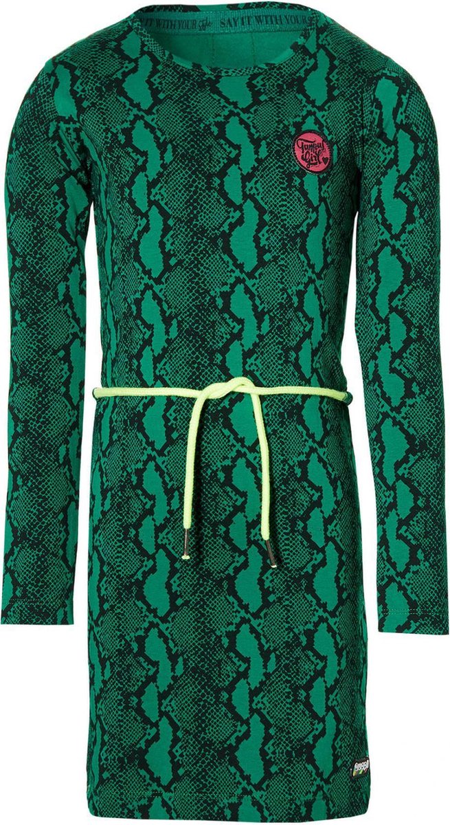 Quapi jurk Daantje Green snakea