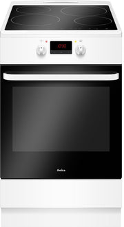 Amica ACI 605B - Inductie Kookfornuis - 50cm Breed - Wit - Oven XXL 65L