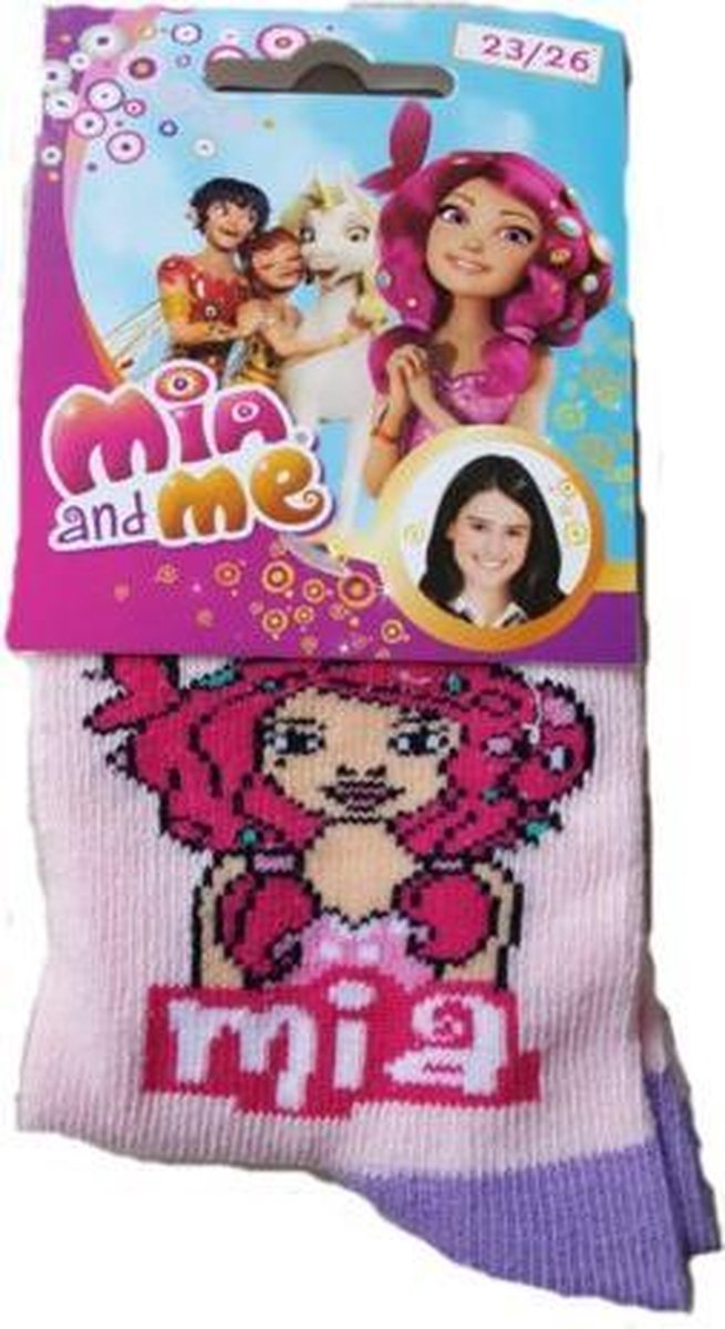 Mia and Me sokken roze mt. 35-37