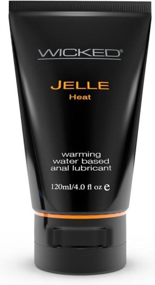Wicked Sensual Care Jelle Heat Anal Gel Black 120ml