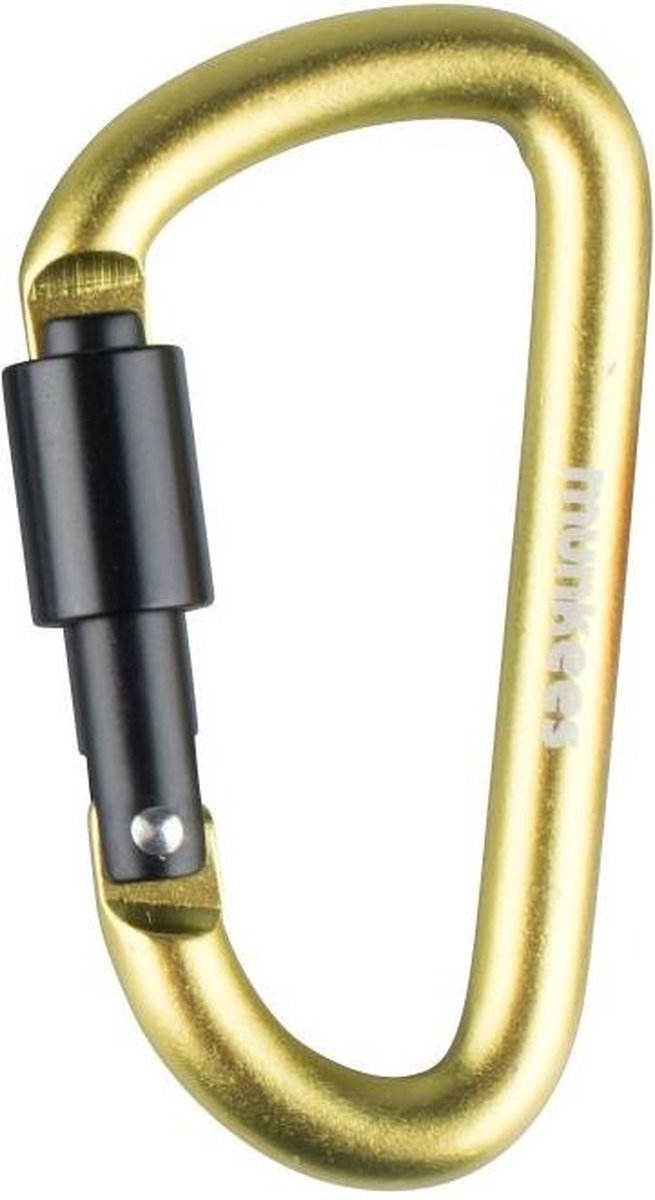 Munkees Karabijnhaak Schroefsluiting 8 X 80 Mm Groen